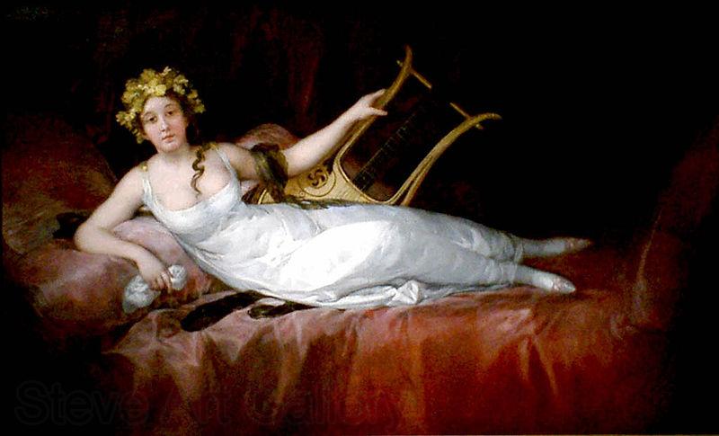 Francisco de Goya Marchioness of Santa Cruz France oil painting art